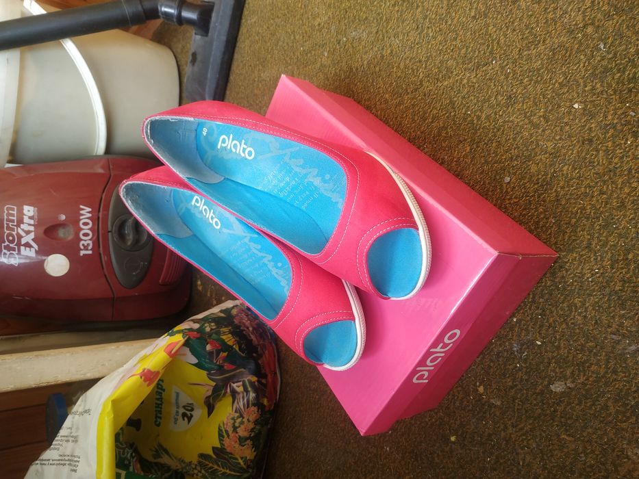 Замшевые туфли