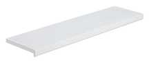 Parapet PCV Komorowy BIAŁY 25X100 CM
