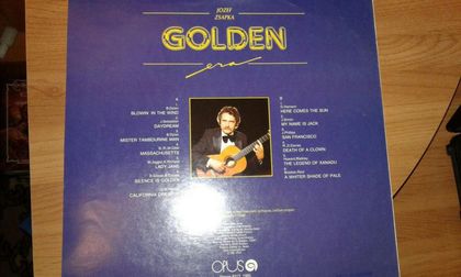 Винил пластинка Jozef ZSAPKA Golden Era Czechoslovakia Opus 1988г