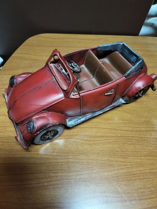 Vw carocha em metal feitos á mão