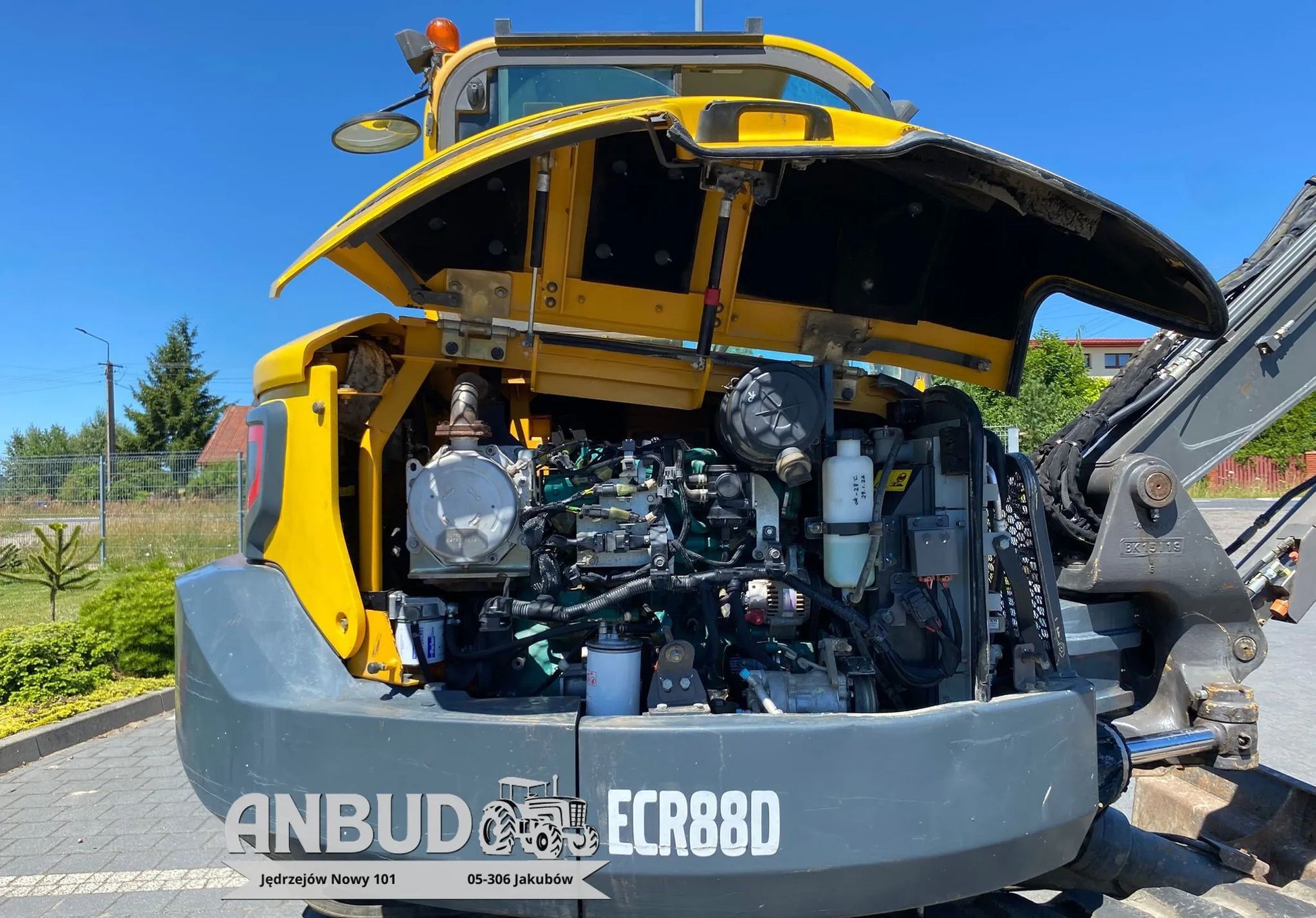 Volvo ECR 88D  Koparka gąsienicowa 8 t Kubota KX080 JCB 8080