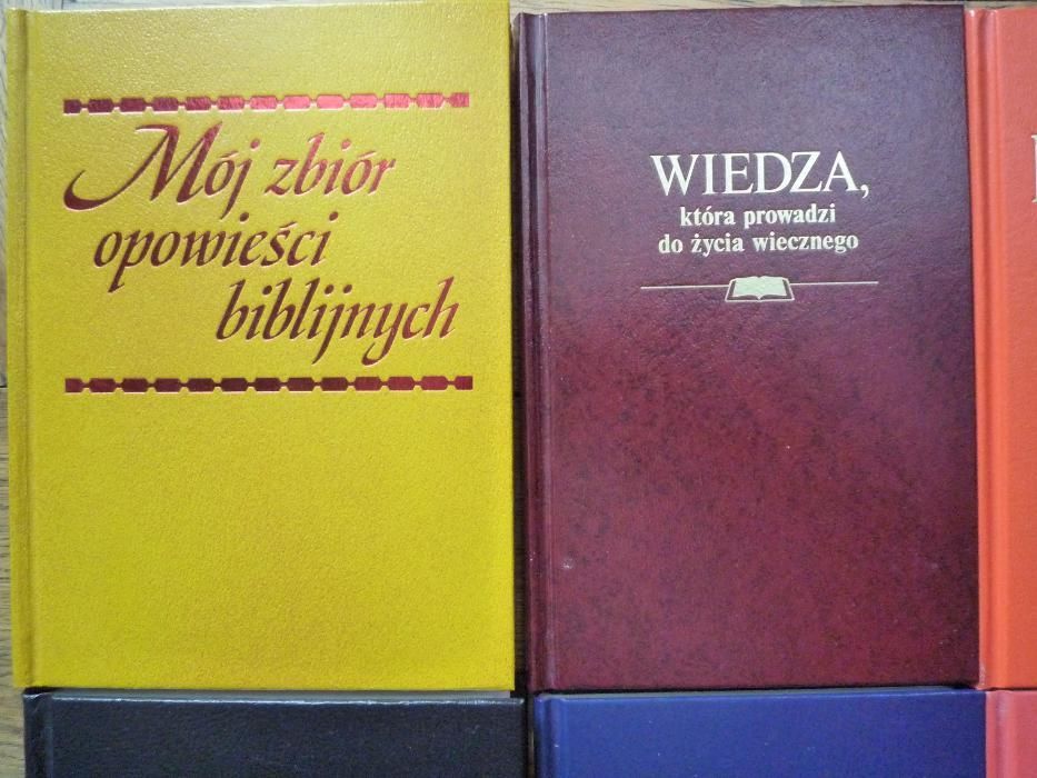 Ew. Św. Łukasza + 10x książki religia ŚWIADKOWIE JECHOWY GRATIS