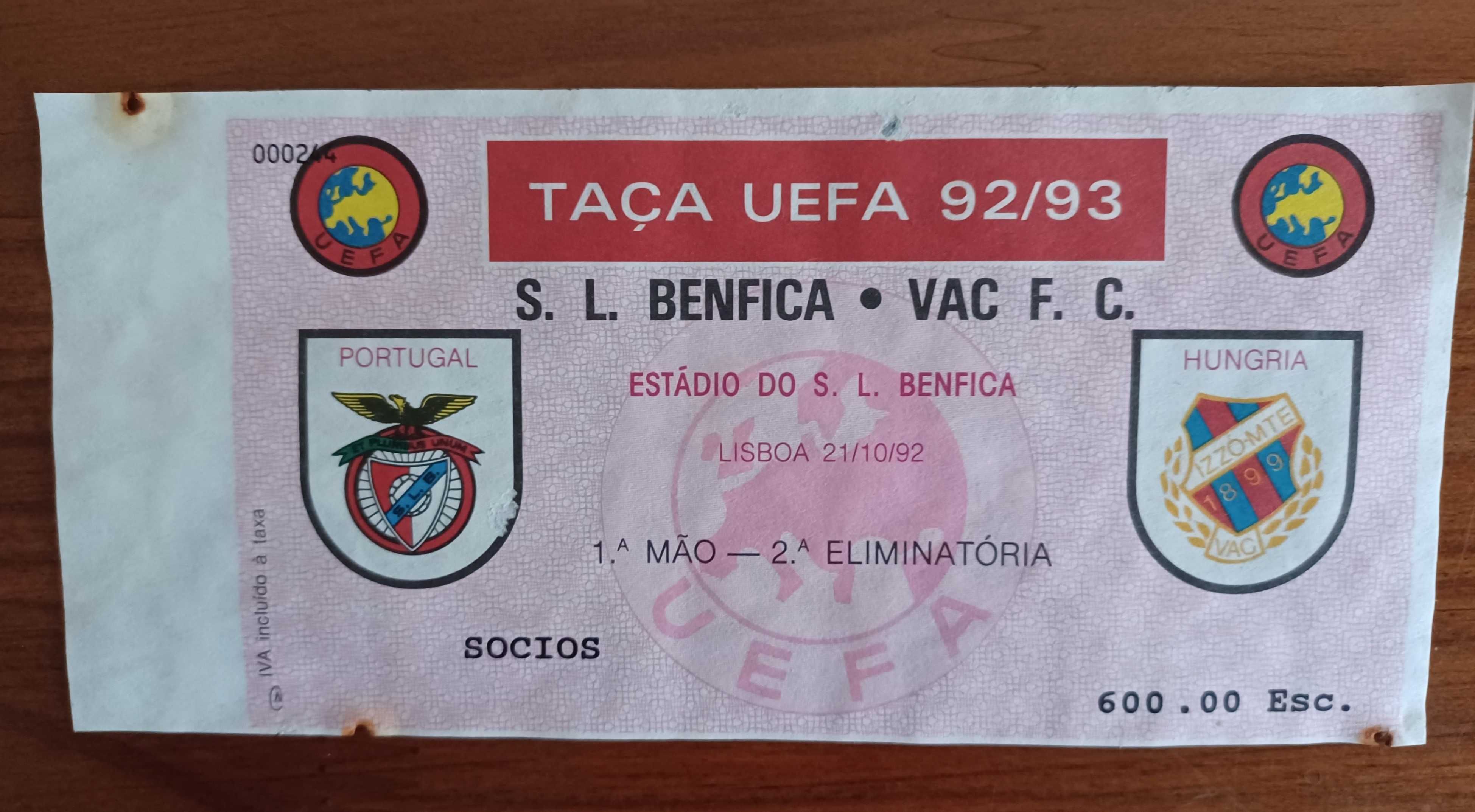 Bilhete de Futebol