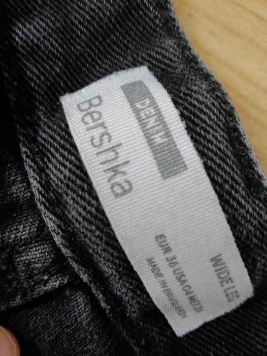 Spodnie jeansy z breshki