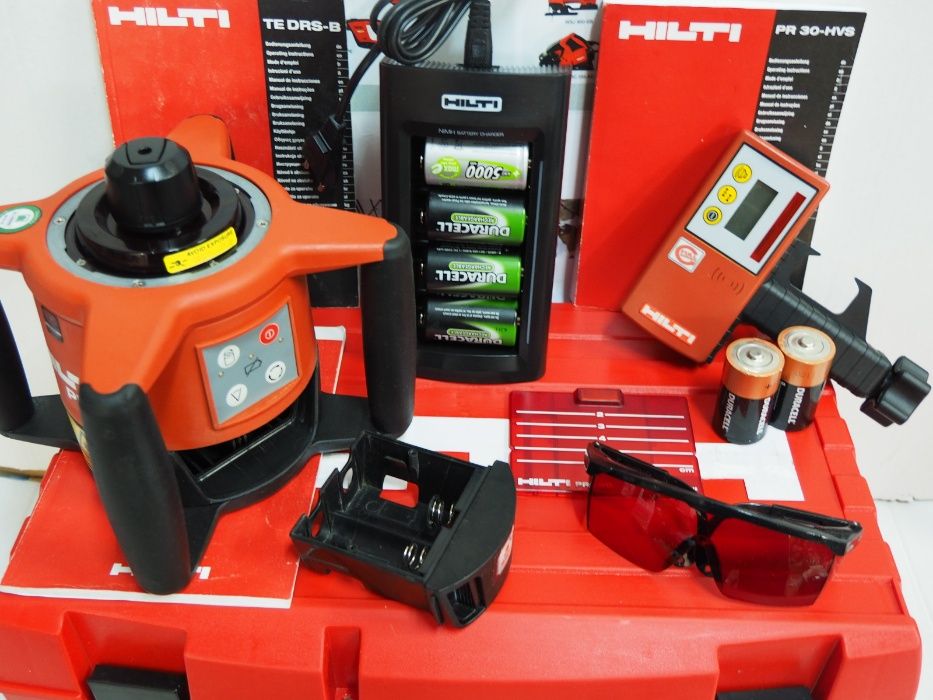 Niwelator obrotowy Hilti Pri 2 laser statyw walizka PR 30,300,35 Pre