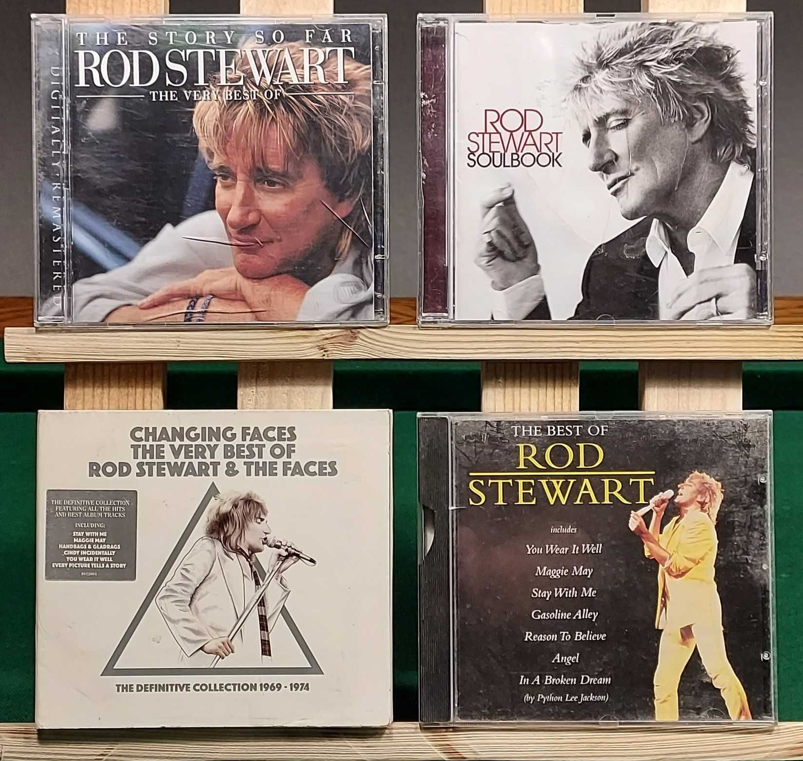 CD - Rod Stewart, Robert Palmer, Eric Clapton, Barry White i inni
