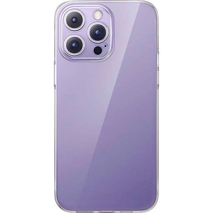 Baseus Simple 2 etui do iPhone 14 Pro cienki pokrowiec przezroczyste