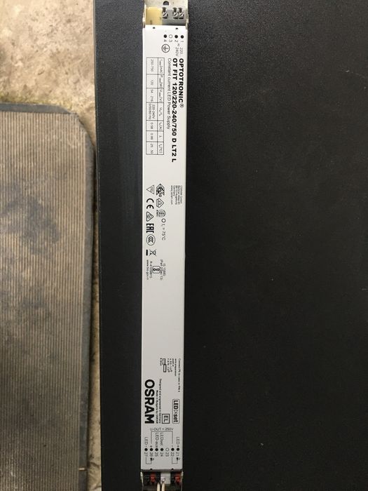 LED драйвер OSRAM OT FIT 120/220-240/750 D LT2 L