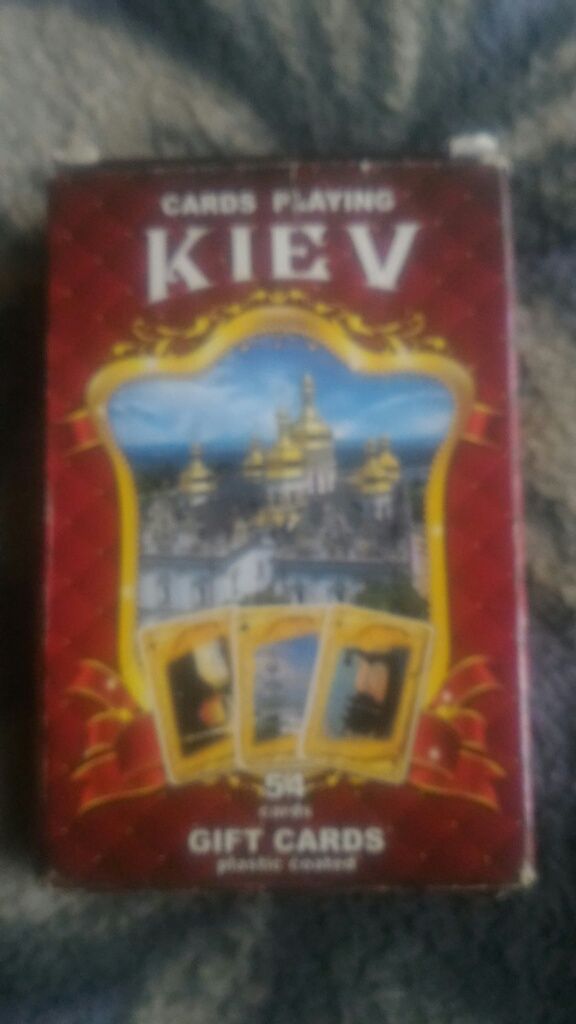 Карты  игральные сувенирные Киев
