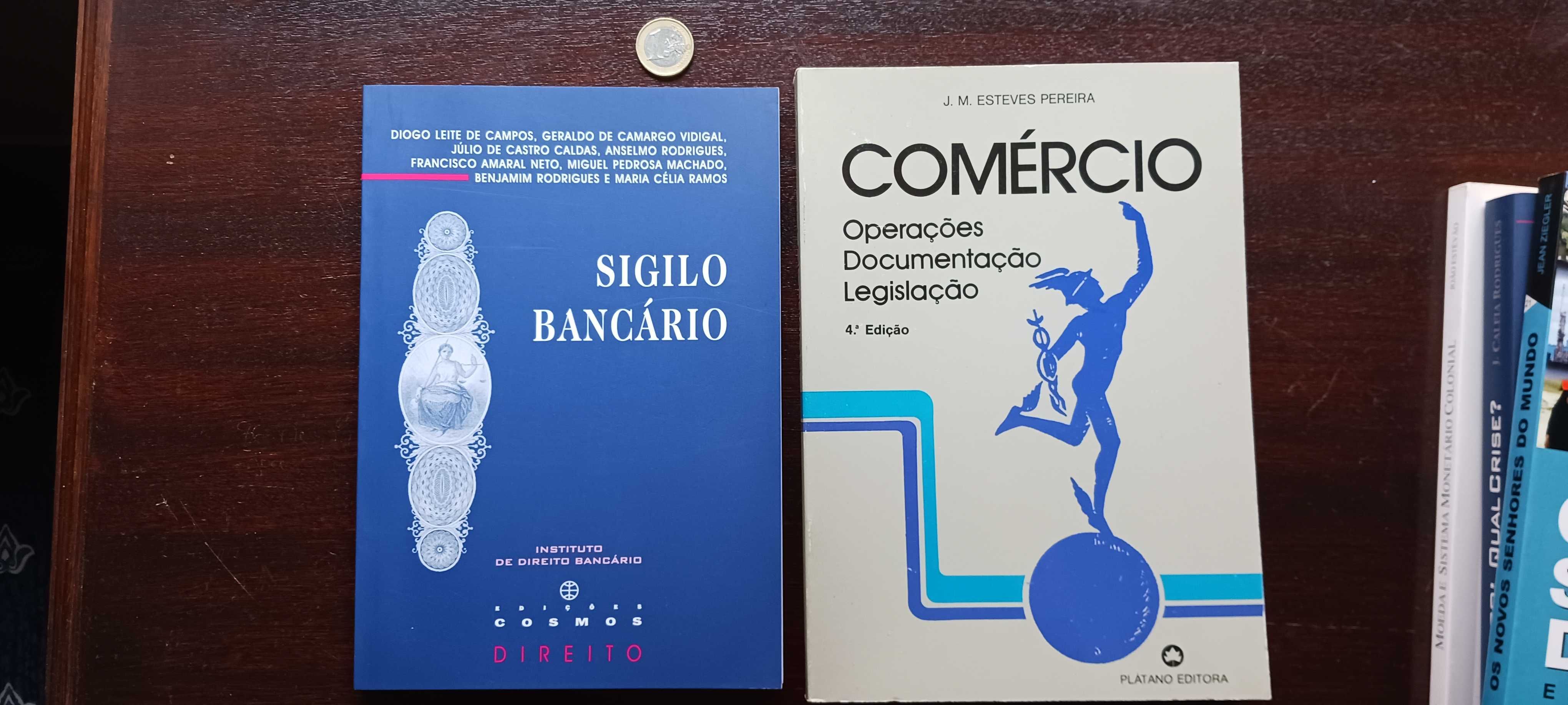 Comércio, Sigilo Bancário, Petróleo, Senhores do Mundo, Monetário