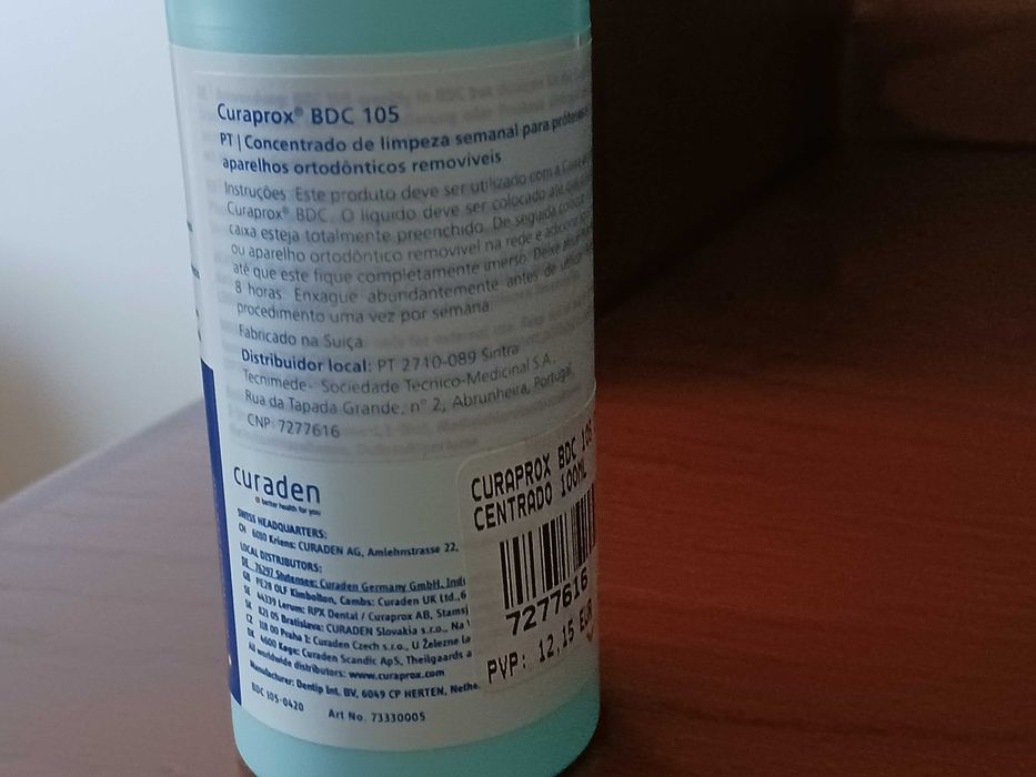 Concentrado BDC 105 CURAPROX 100ml NOVO