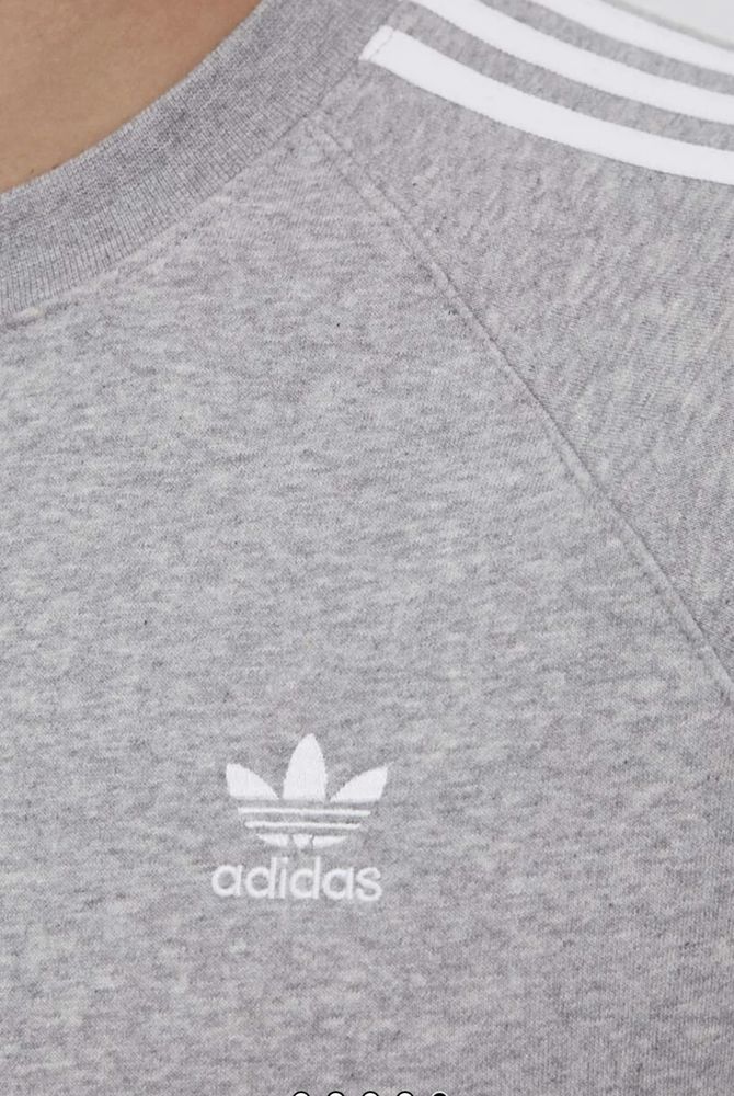 Спортивный костюм adidas серый меланж р.s