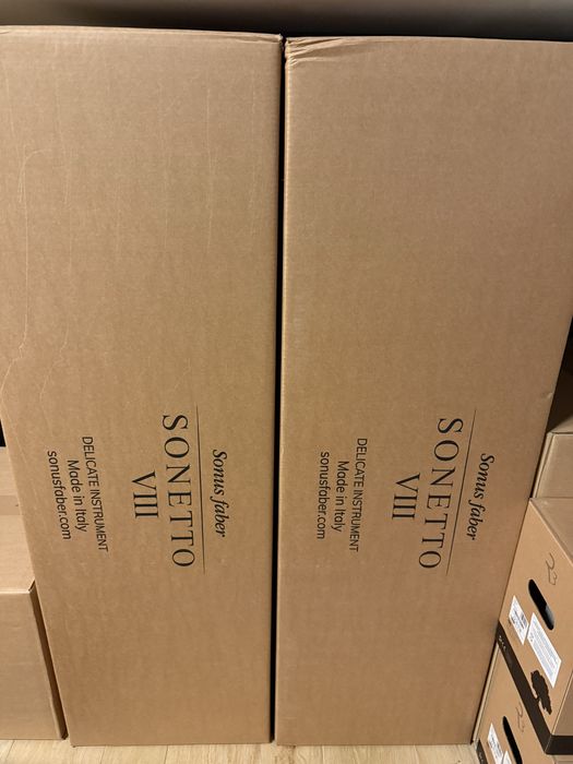 Sonus Faber SONETTO VIII kolor Black - cena za parę, gwar. 8 lat