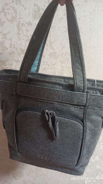 Сумка-тоут OGIO Hamptons Светло-серый фетр,