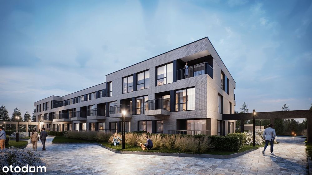 3pokojowe w niskim apartamentowcu!