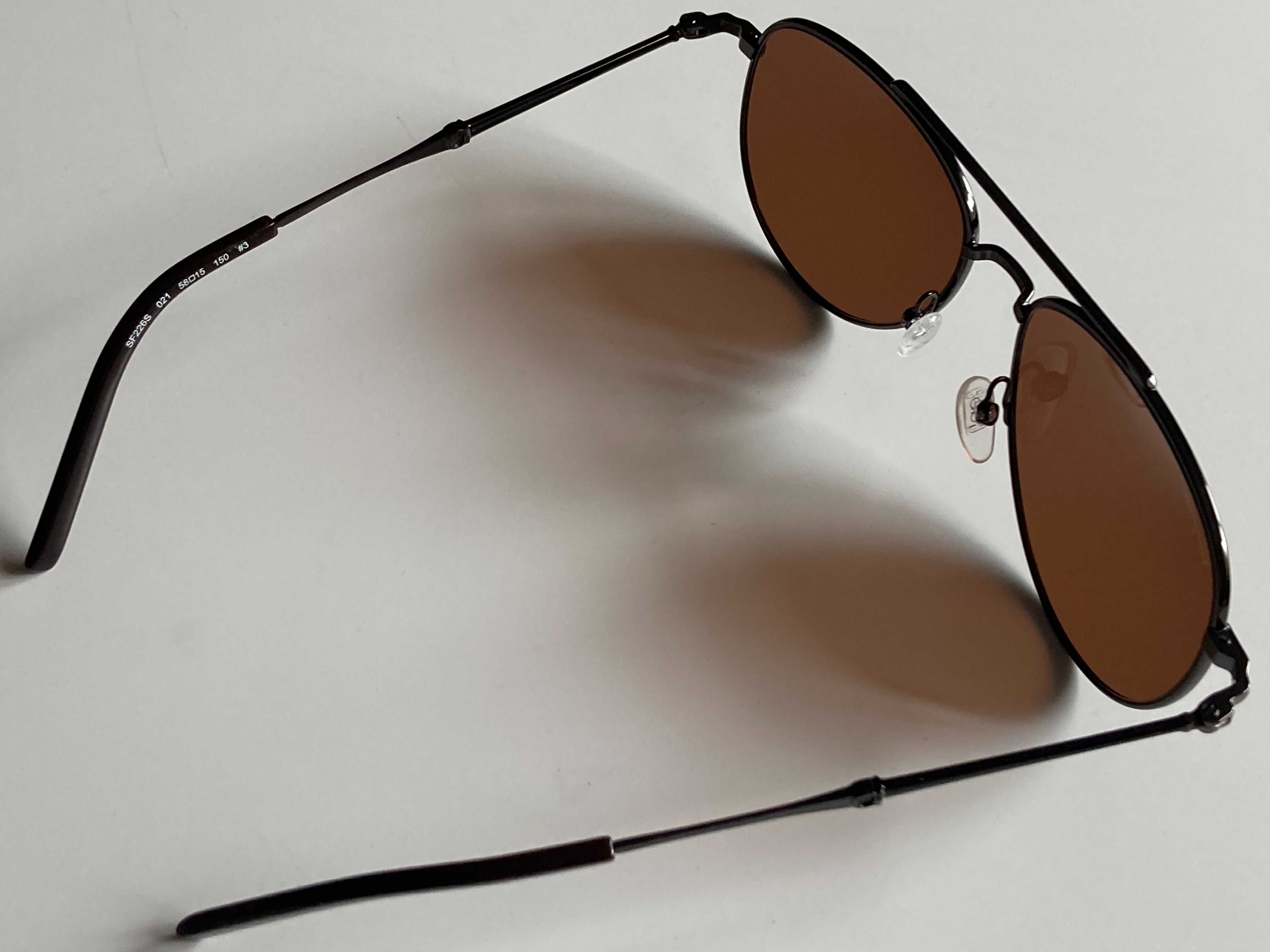 Salvatore Ferragamo SF226S  58 ekskluzywne okulary przeciwsłoneczne