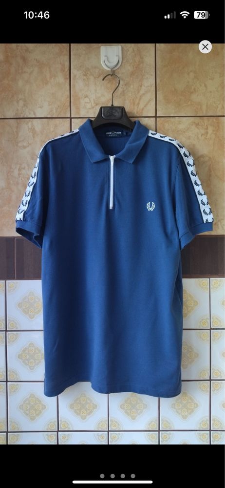Футболка Fred Perry на лампасах поло