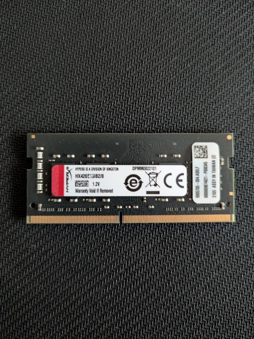 Memória RAM 8gb 2666mhz HyperX Impact DDR4 SO-DIMM