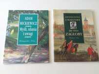 MICKIEWICZ + ZAGŁOBA 2 książeczki cytaty, myśli na prezent NOWE
