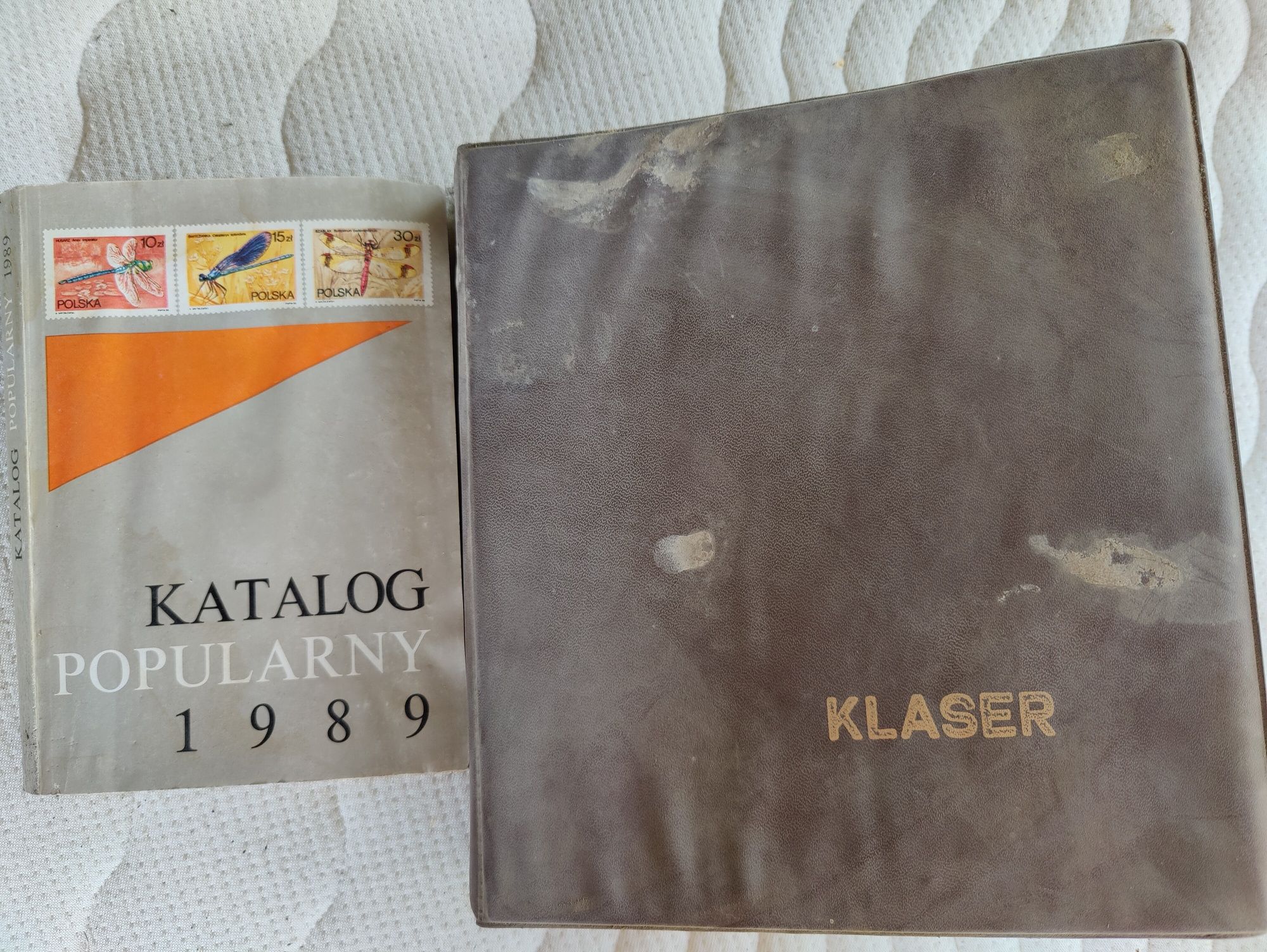 Klaser ze znaczkami I kopertami
