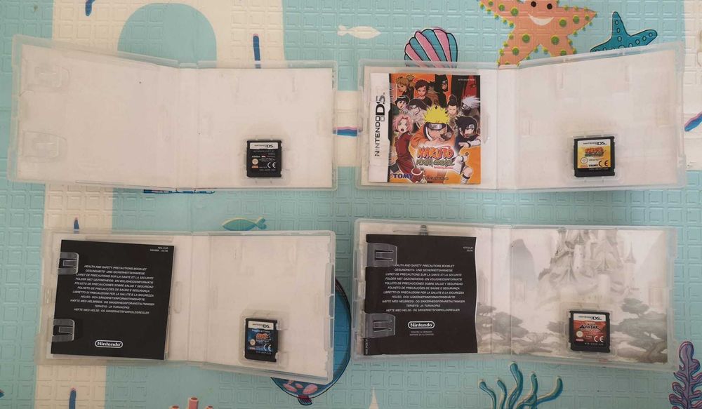 10 jogos para Nintendo DS (6 euros cada jogo!)