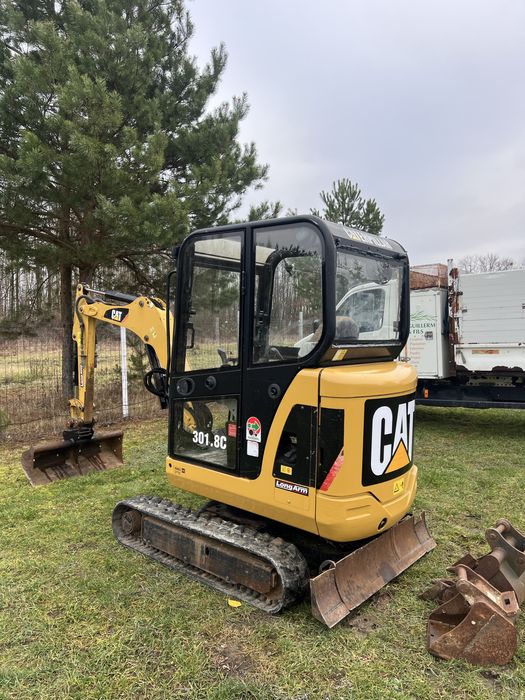 Minikoparka koparka Caterpillar 301.8 Cat bobcat kubota yanmar jcb
