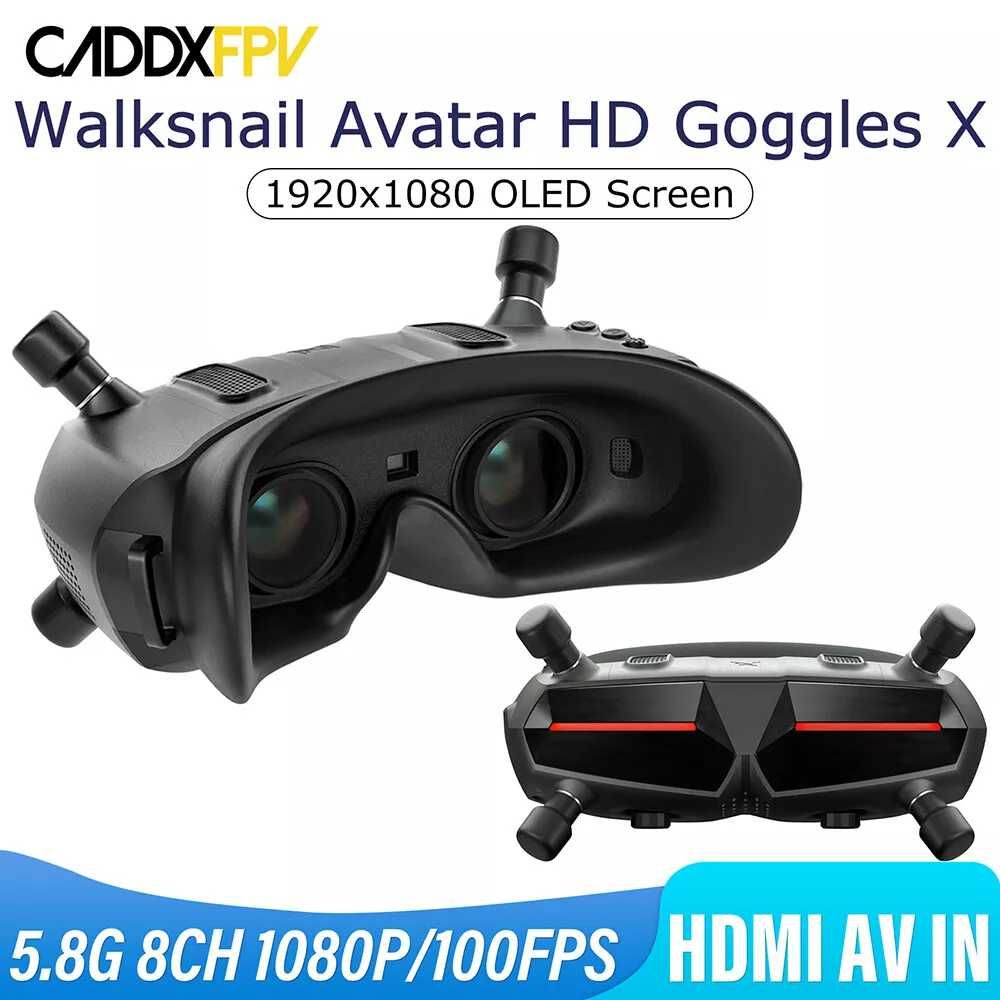 Окуляри FPV Caddx Walksnail Avatar Goggles X. У наявності!