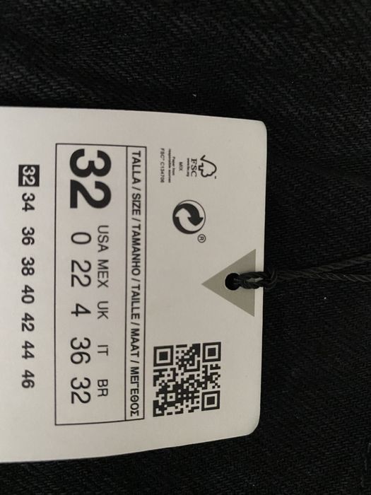 Джинси чорні Zara