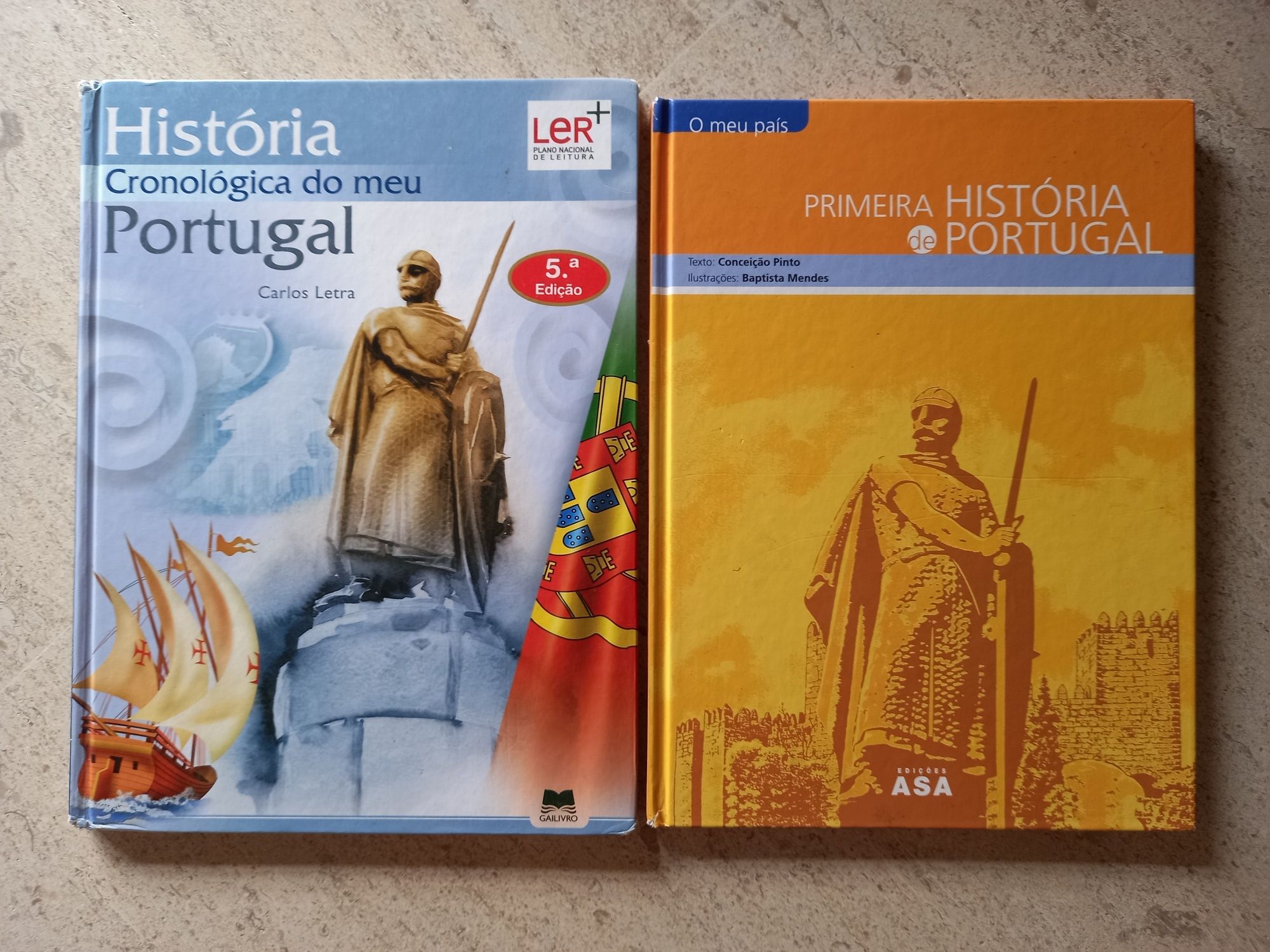 História Cronológica do meu Portugal + Primeira História de Portugal