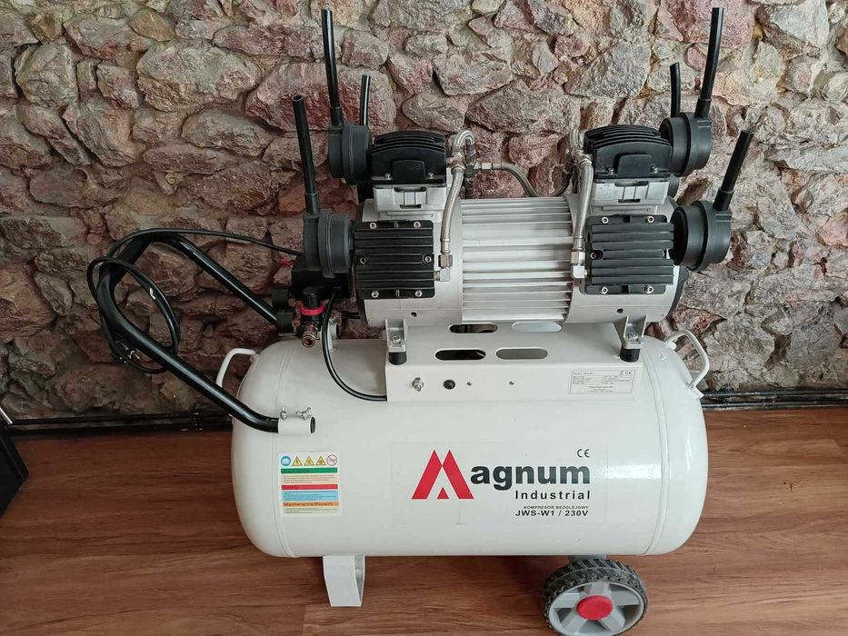 MAGNUM JWS-W1 - Kompresor bezolejowy 100 L sprężarka