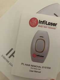 Depilação Infilaser IPL - 5 níveis de intensidade