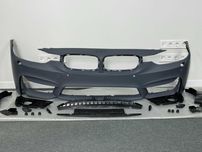 Бампер передній BMW F30 M3 LOOK/бампер БМВ Ф30 М3 Лук Наявність