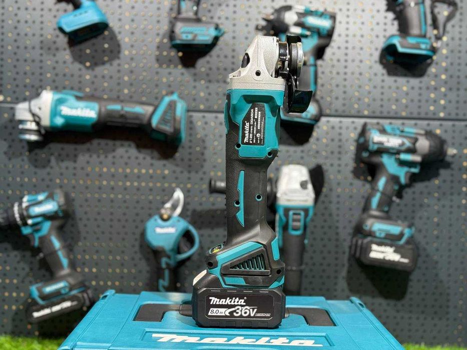Набор Makita 2/1 Болгарка DGA504 - Шуруповерт DHP485BL 36V 8А