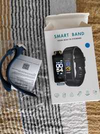Smartband azul multifunções