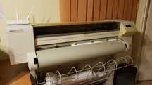 Ploter HP DesignJet 650C + zasobnik i podstawa przejezdna