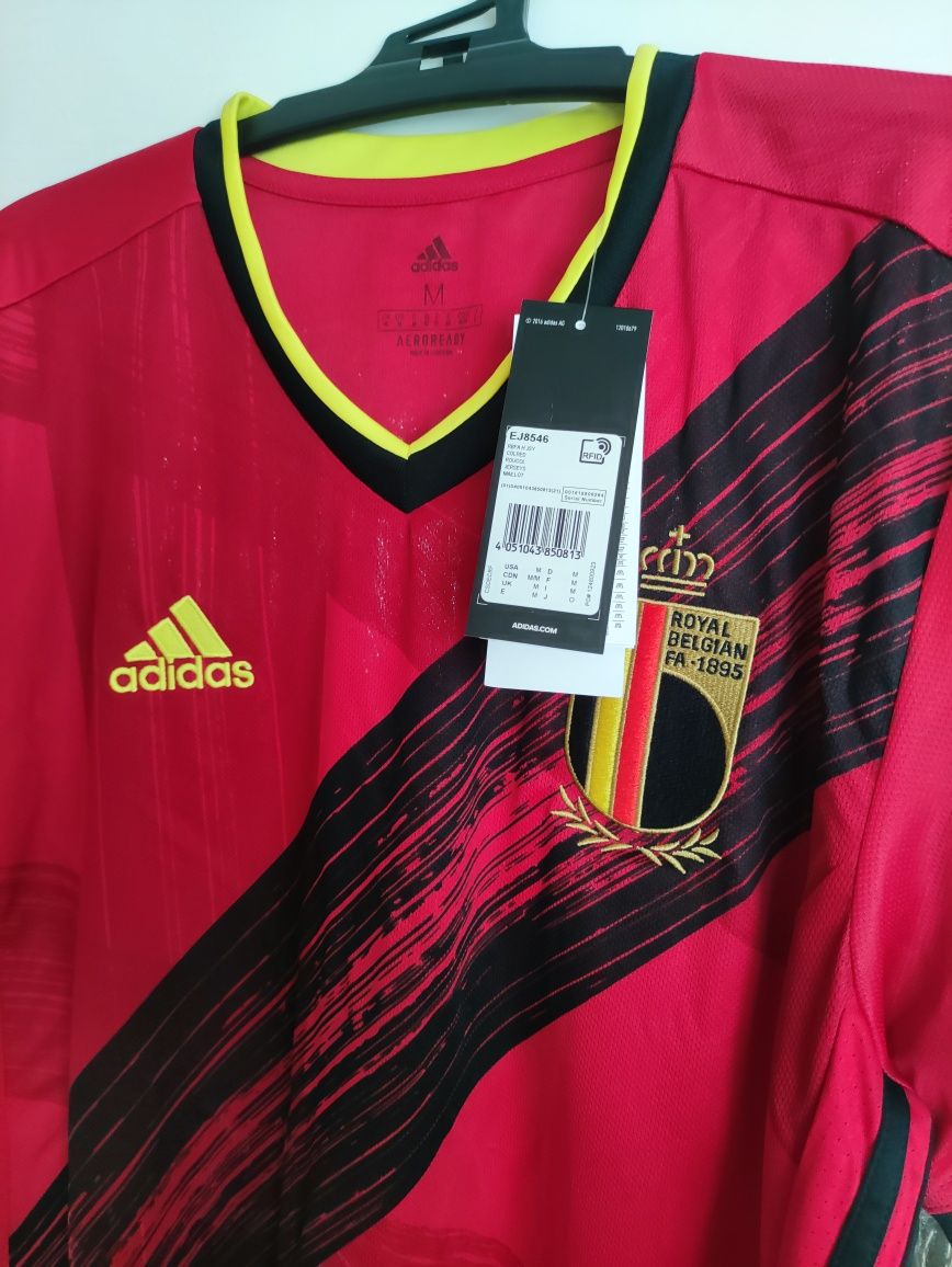 Koszulka Adidas Belgia HOME r.M 2020 drużynowa Czerwone Diabły NOWA