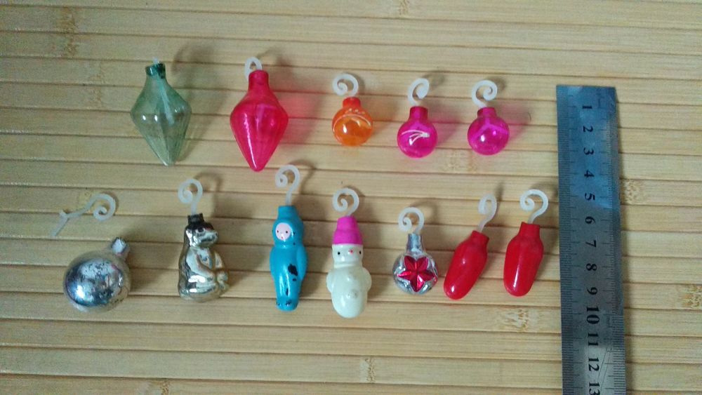 Ёлка ёлочные игрушки  винтаж СССР лот