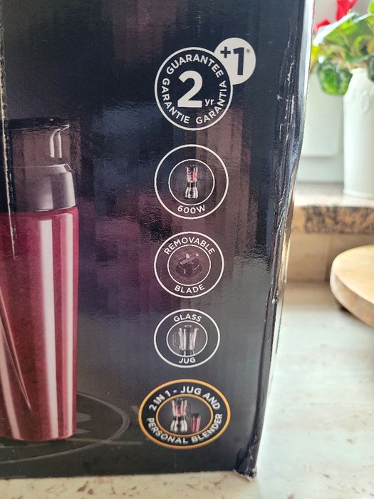 Blender kielichowy Russel Hobbs 2w1 domowy jak nowy