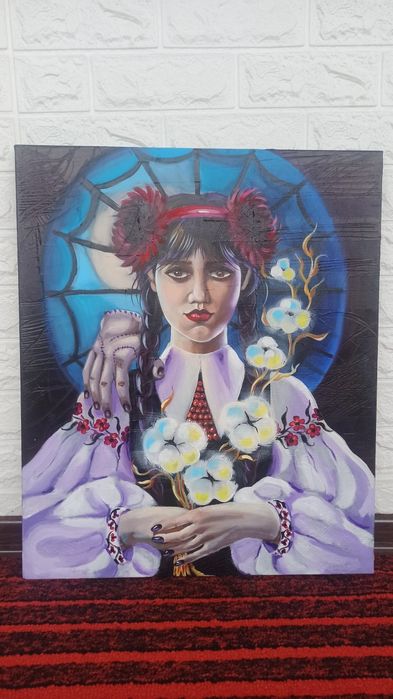 Портрет Wеdnesday і бавовна