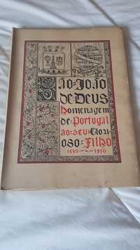 Livro muito antigo Sao Joao de Deus. ARTIGO RARO