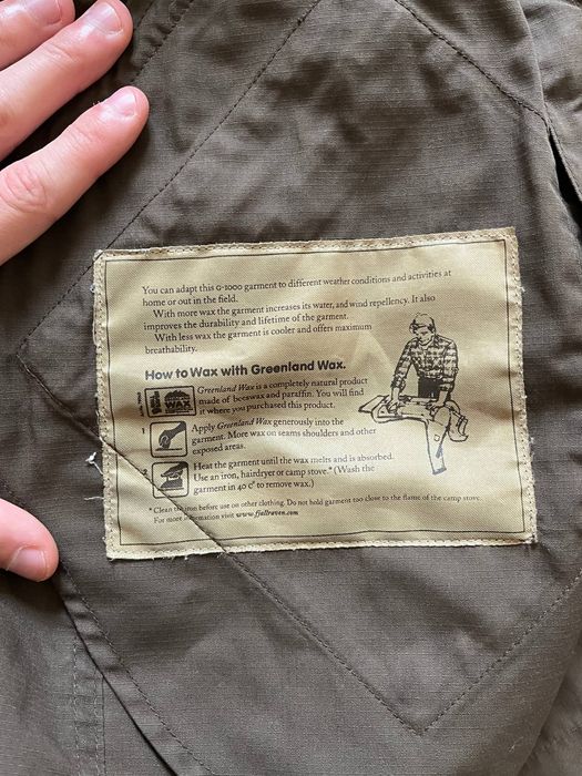 ваксована унісекс парка від Fjallraven g-1000