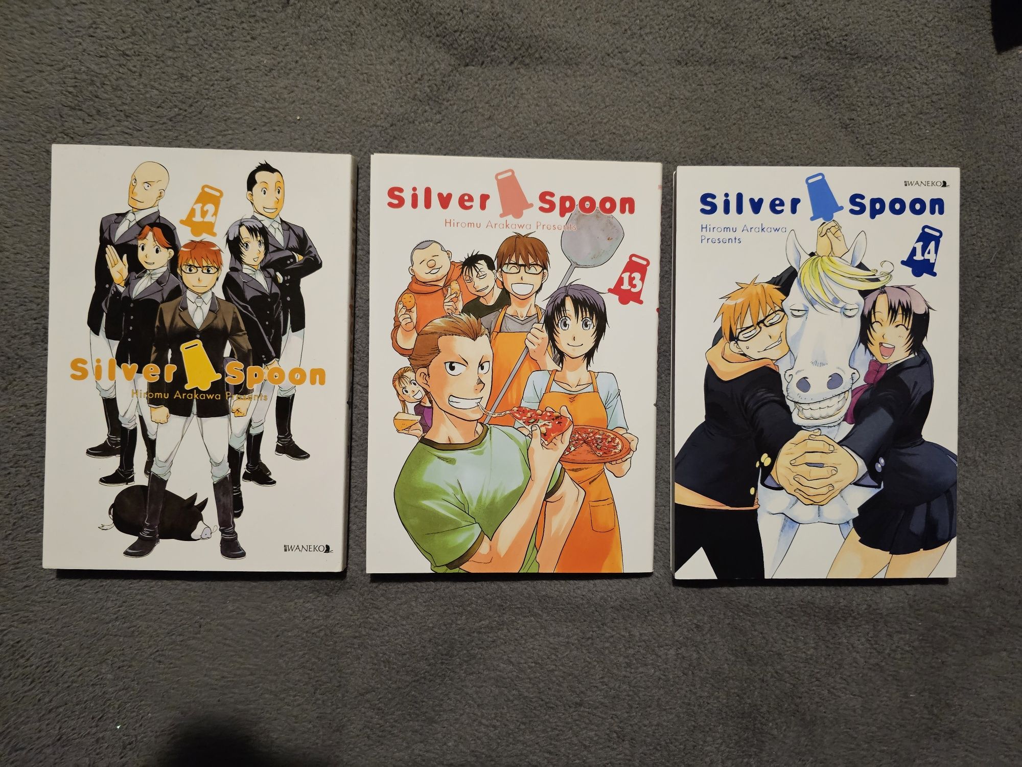 Silver spoon, 12, 13, 14 manga