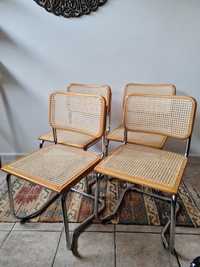 Rrzerwacja, Krzesła Cesca,Marcel Breuer ,Włochy ,Mid-Century Modern