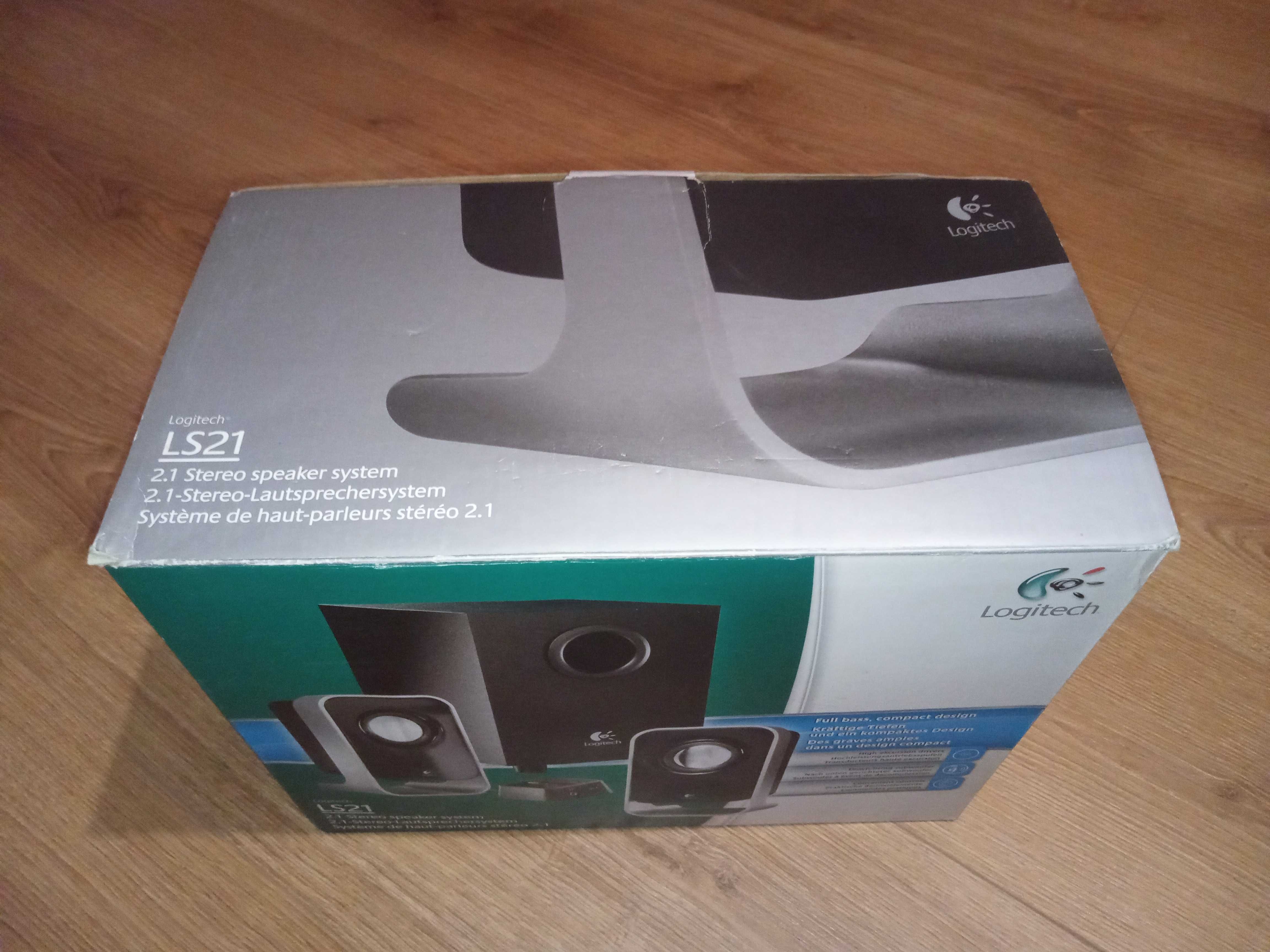 Głośniki Logitech LS21 (do komputera, audio, zestaw)