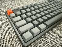 Klawiatura Keychron K10 C1 RGB Backlight Aluminum Red Switch-JAK NOWA!