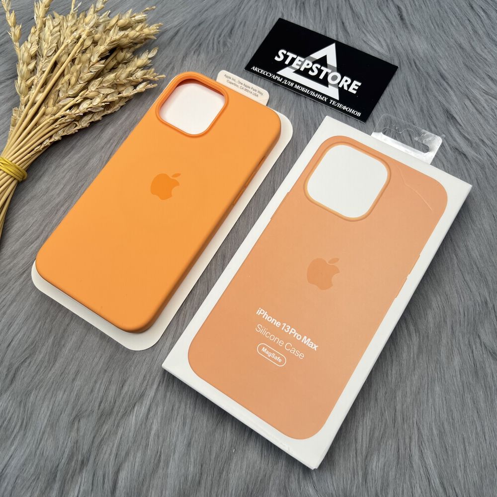 Чехол Silicone Case Magsafe для Iphone 13 pro max с анимацией магсейф