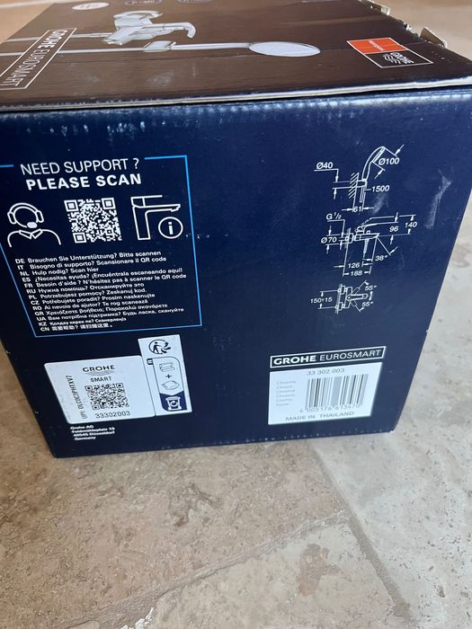 Grohe Eurosmart zestaw wanna