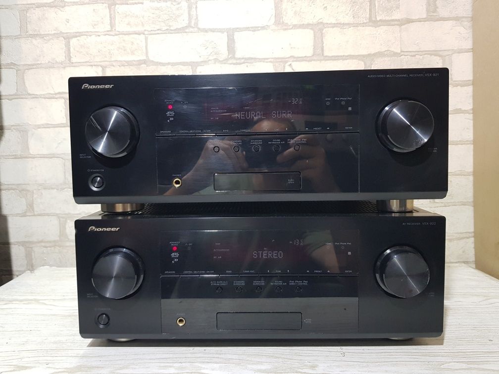 Пульт.7.2 AV ресивер Pioneer VSX-922+2/921+1 2х150Вт, 3D, HDMI, USB