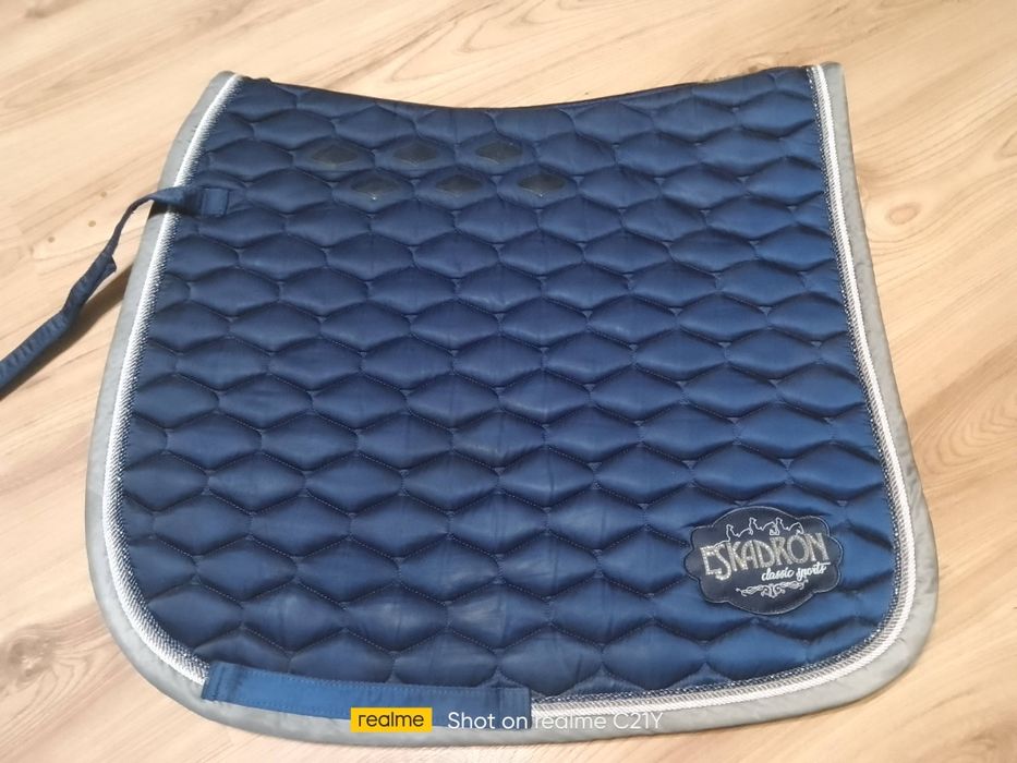 Czaprak eskadron granatowy jak nowy