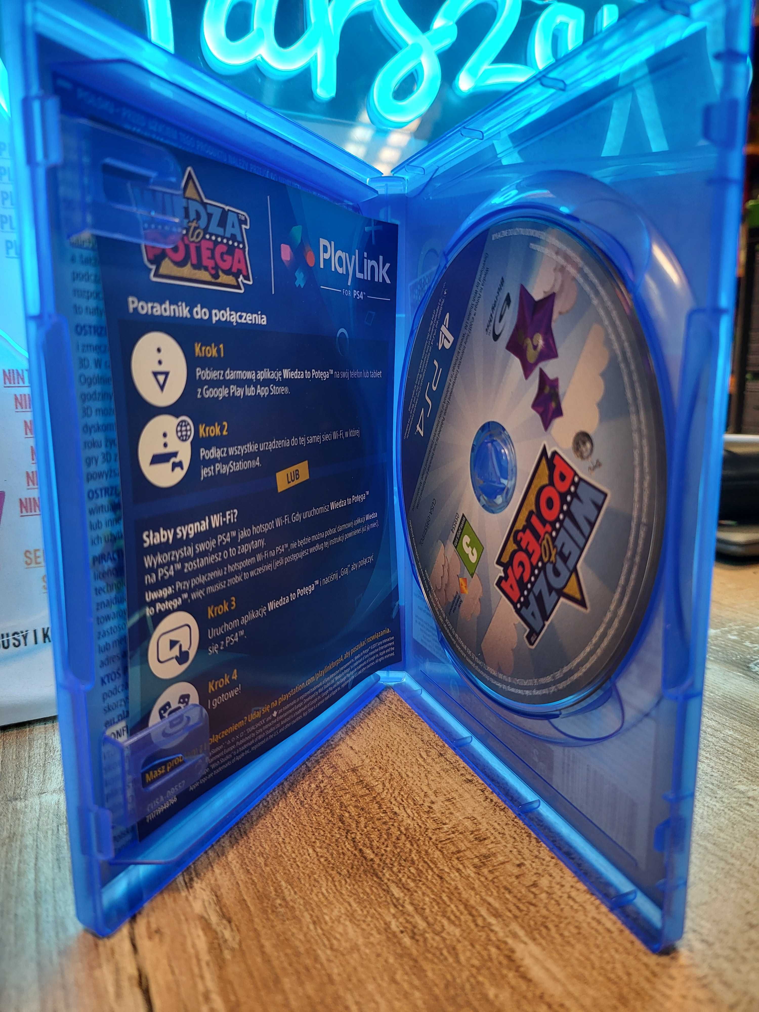 Wiedza to Potęga Sony PlayStation 4 PS4 PL PS5 SklepRetroWWA Jak BUZZ